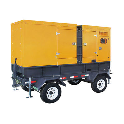 160KW/200KVA トレーラー型ディーゼル発電機セット 20Aから7000Aの電流