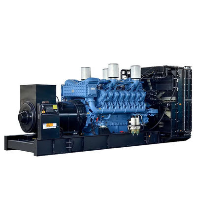 1000KW 1400KW 1600KW 水冷式3相ディーゼル発電機セット オープンタイプ